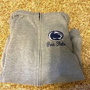 Penn State Zip up, small, fleece lined